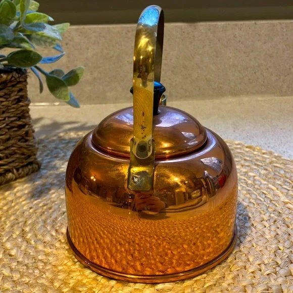 Small Copper Tea Kettle - Coppercraft Guild - Picture 4 of 12